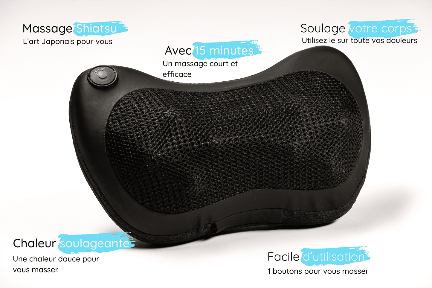 Oreiller Massant Relaxeo